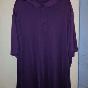 Reebok Men's Deep Purple Polo Shirt